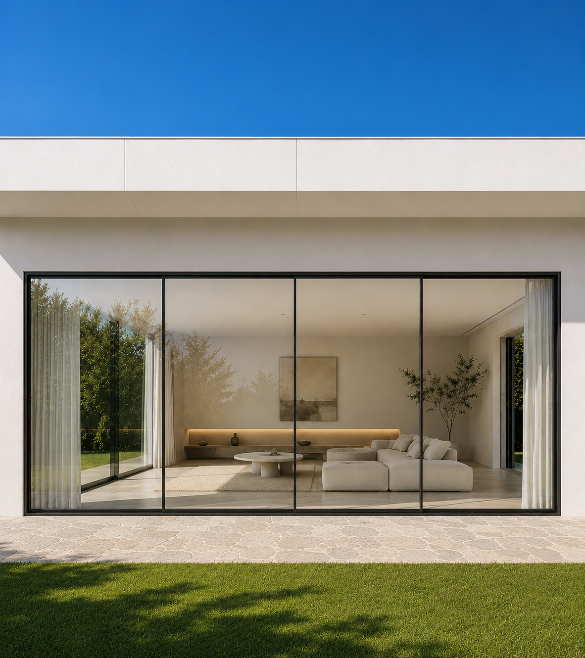 Seamless Views with UltraEdge Sliding Doors